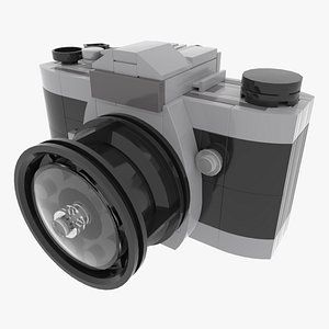 3D Lego 35mm Camera model