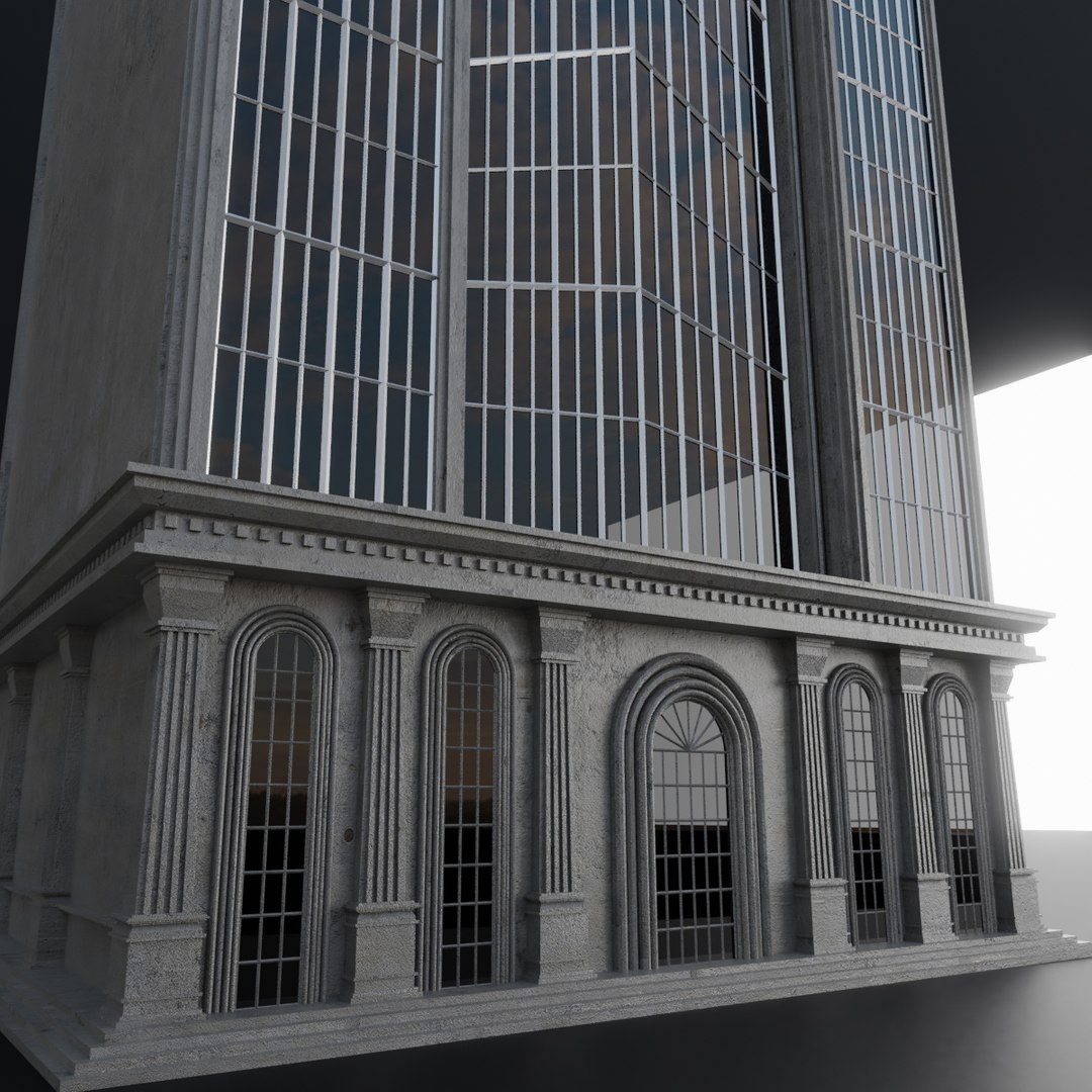 3D Scifi Steampunk Building Model - TurboSquid 1573677