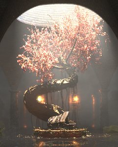 style growth animation Tree