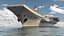 3D model Russian Aircraft Carrier Kuznetsov with Jet Rigged