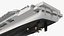 3D model Russian Aircraft Carrier Kuznetsov with Jet Rigged