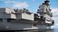 3D model Russian Aircraft Carrier Kuznetsov with Jet Rigged