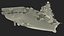 3D model Russian Aircraft Carrier Kuznetsov with Jet Rigged
