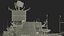 3D model Russian Aircraft Carrier Kuznetsov with Jet Rigged