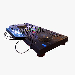 3D model DJ Controller
