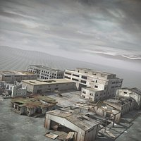 Ruin Destroyed Building City