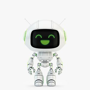 lovely robot - companion 3D model