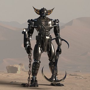3D model GOLDORAK