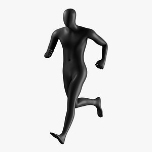 3D model Animated Male Mannequin 02