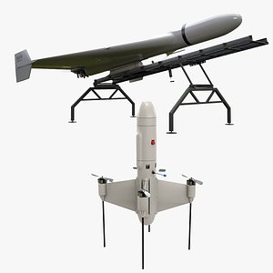 3D Geran 2 and Bagnet Drones