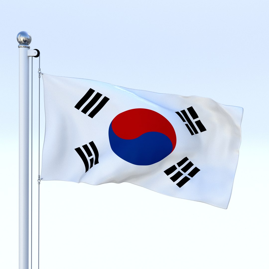 Flag Pole 3d Obj