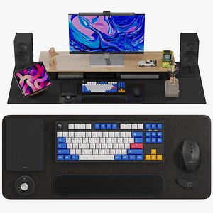 3D Workplace Mini Set 001