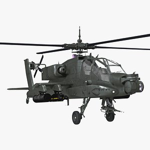 Boeing AH-64 Apache Rigged
