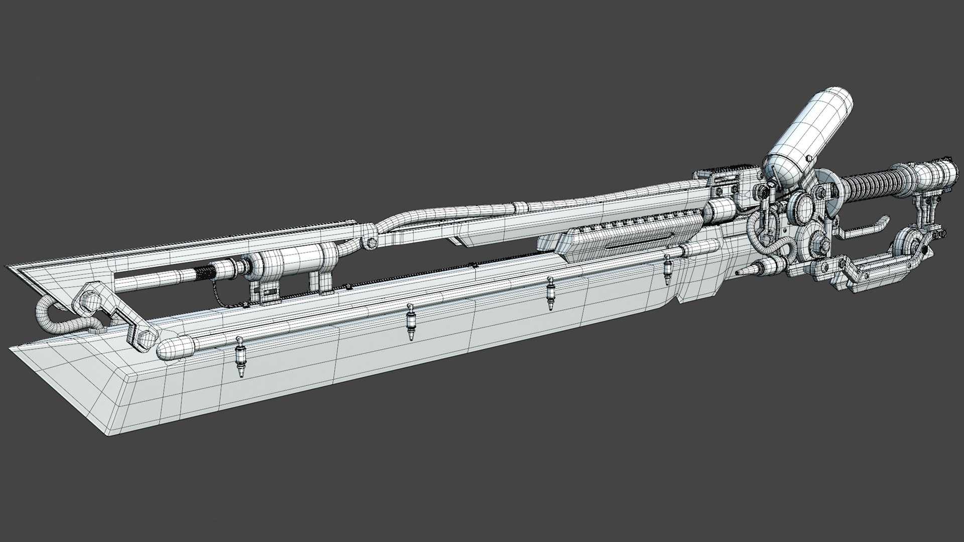 Fire Sword Model - TurboSquid 1744098