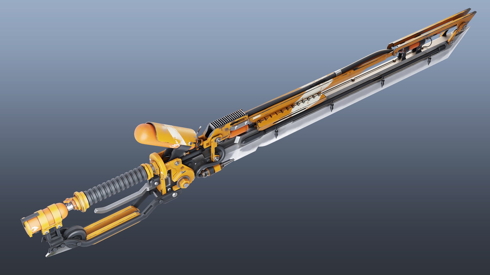 Fire Sword Model - TurboSquid 1744098