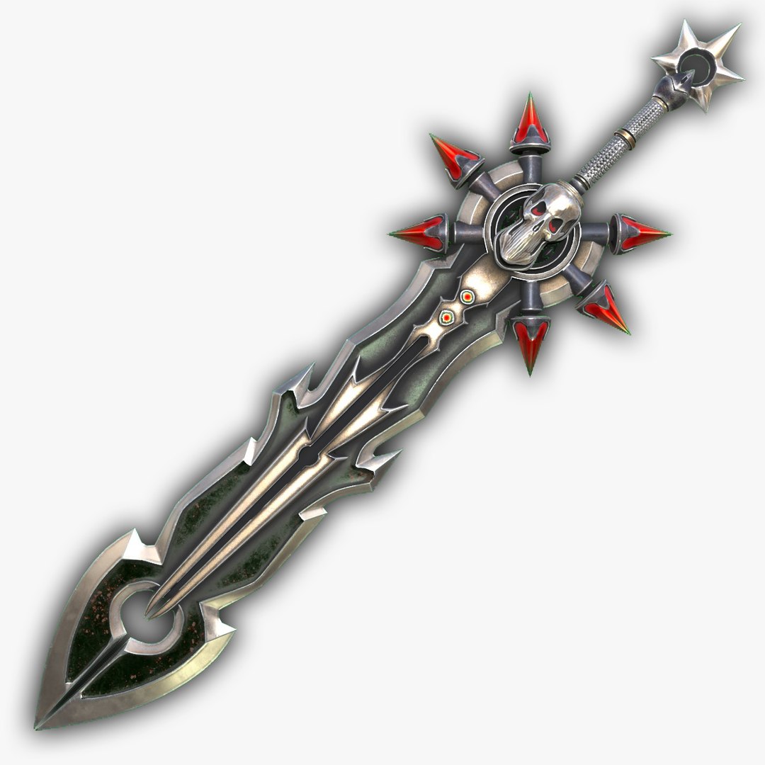 3D Fantasy Sword 9 3D Model Model - TurboSquid 2124695