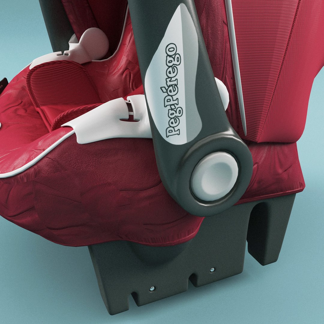 3d Model Kiddy Car Seats