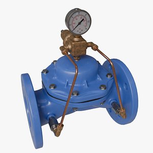 Water pressure control valve