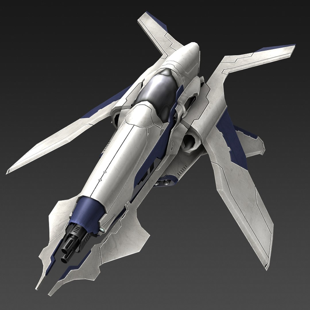 Spaceship Fighter 3d Max