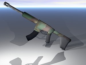 free obj mode machine gun