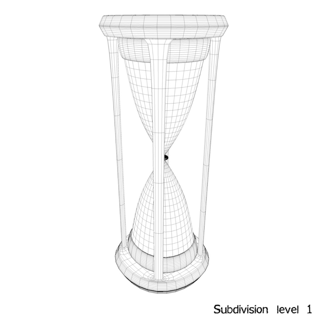 3d Hourglass Model 