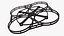 Cadre de drone FPV