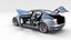 pack 3 tesla interior 3D model