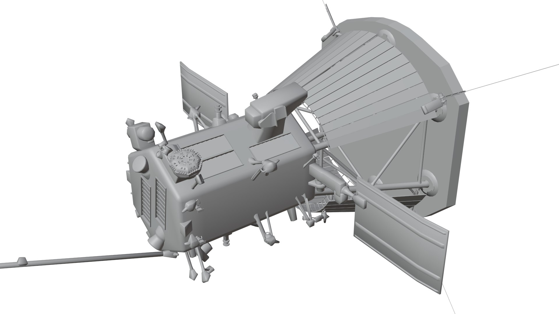 Parker-Solar-Probe 3D Model - TurboSquid 1754959