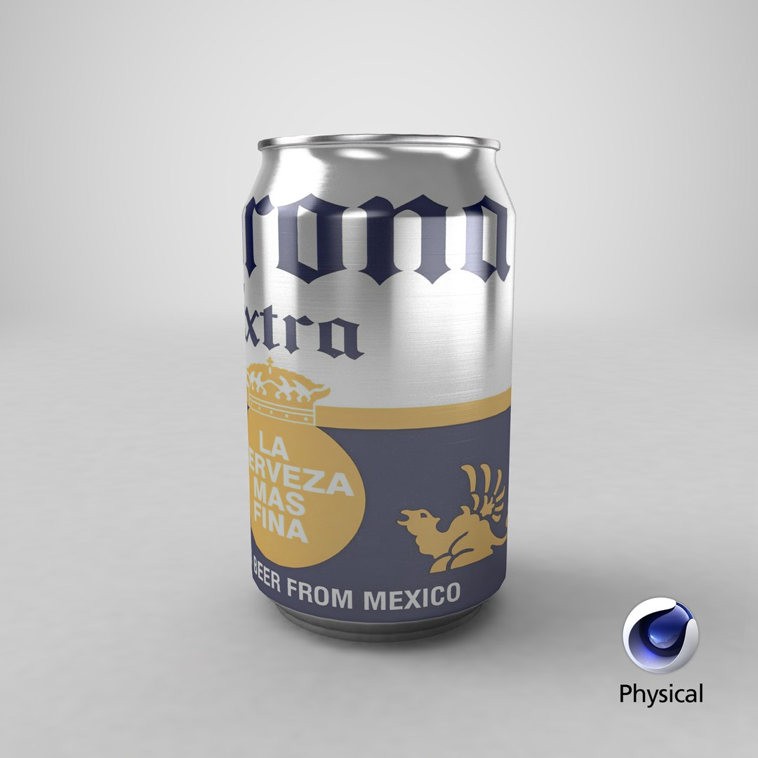 Beverage Can 330 ml Corona 3D model https://p.turbosquid.com/ts-thumb/jv/YGqXPM/V7/stemcell_cinema_4d_physical_render/png/1668016157/1920x1080/fit_q87/3a5aa055e1d25aa42afab0a59b20a0e3e5fdfdc3/stemcell_cinema_4d_physical_render.jpg