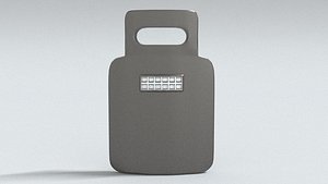 laos Game Ballistic Shield 3D model