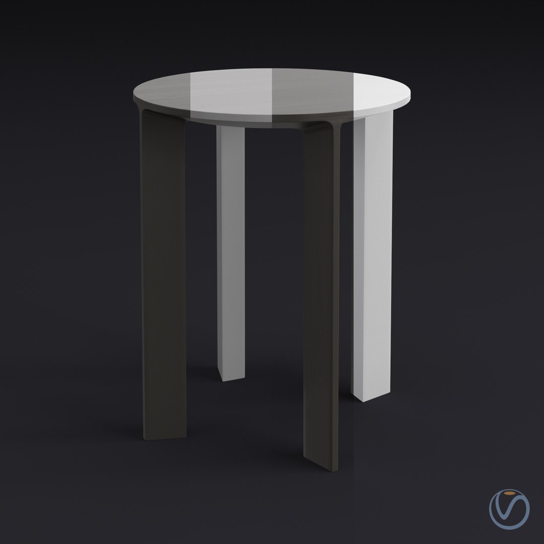 Hans stool model - TurboSquid 1589429