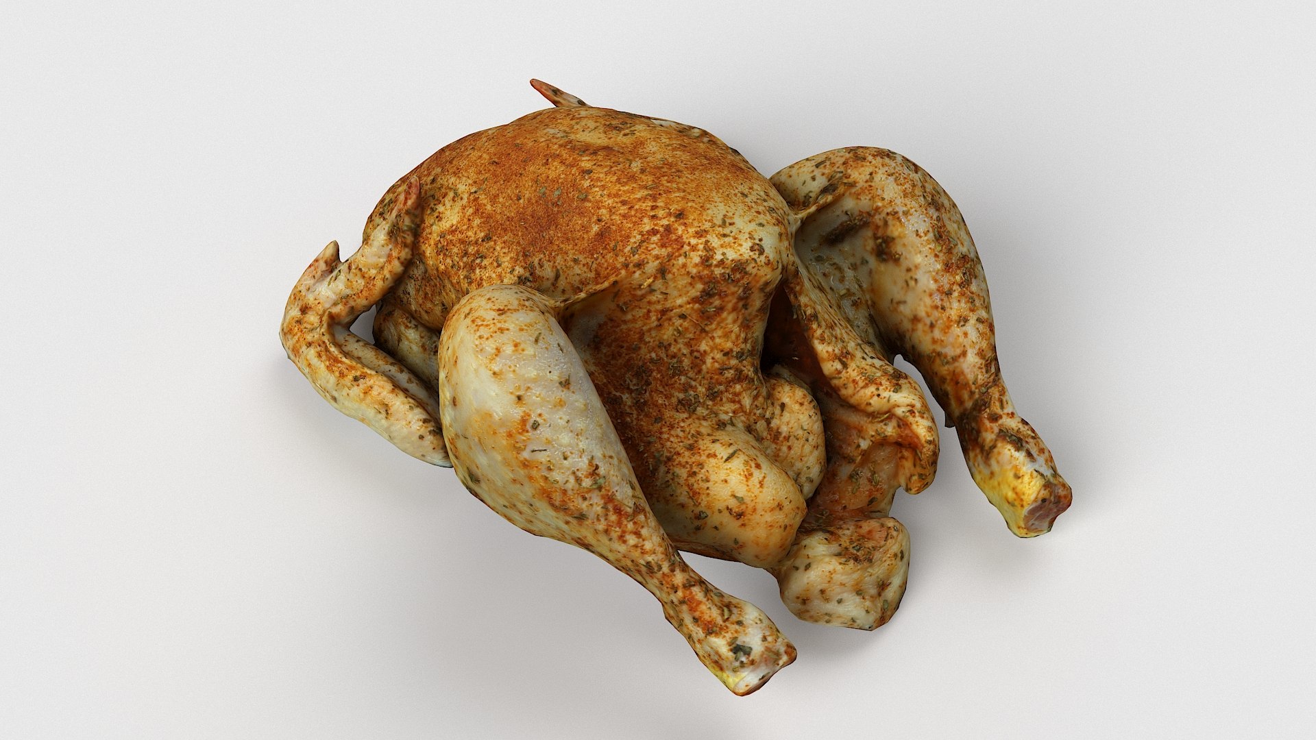 Roasted Chicken 3D Model - TurboSquid 1613631