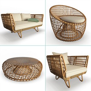 Nest Rattan Furniture Set
