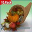 Cornucopia (paquete de 10)