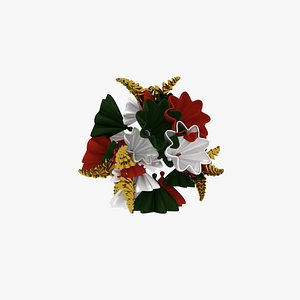 3D model marry christmas souvenir