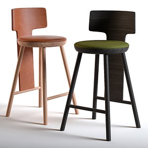 chairs pinna 3D model