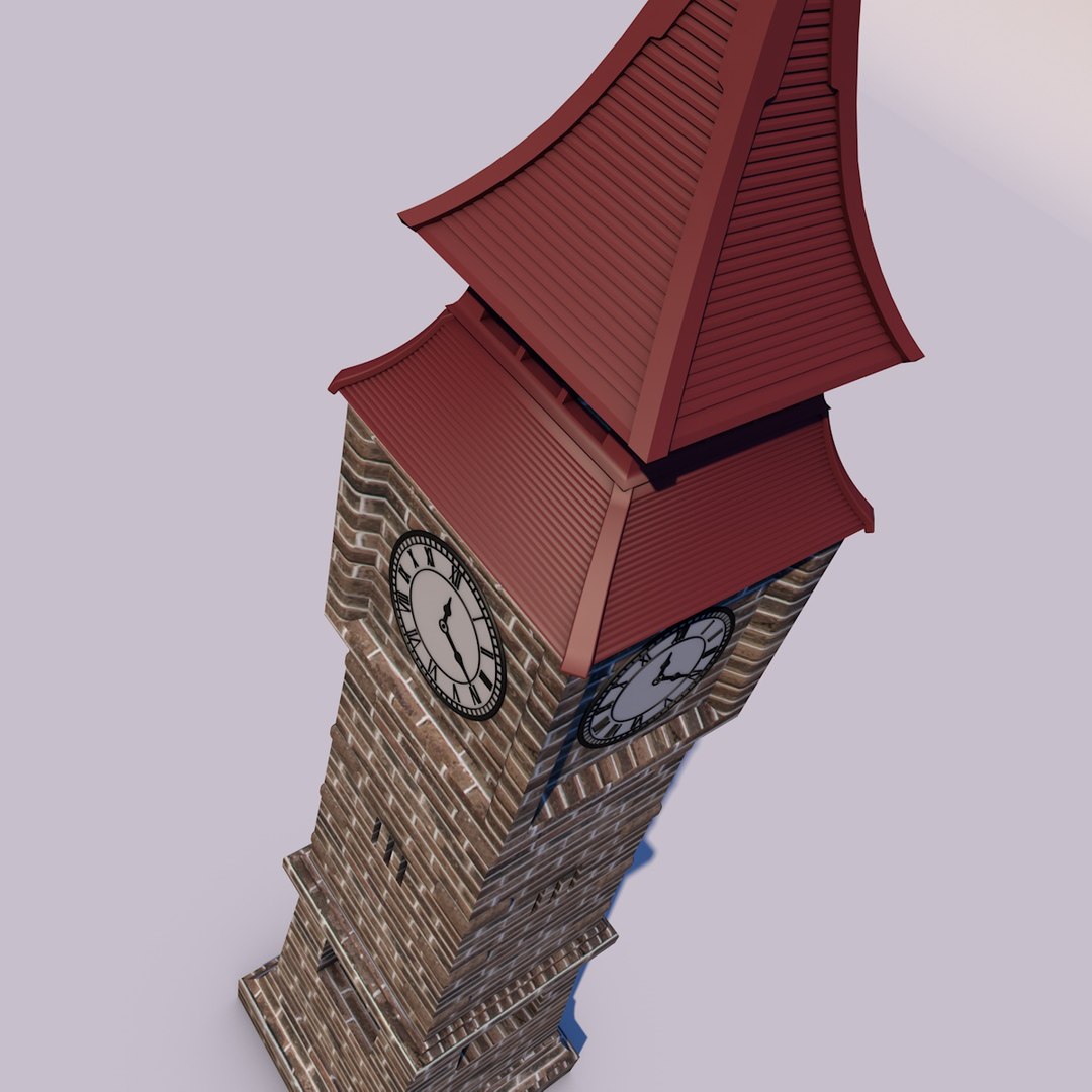 Ben Clock Yemen 3D Model TurboSquid 1321361