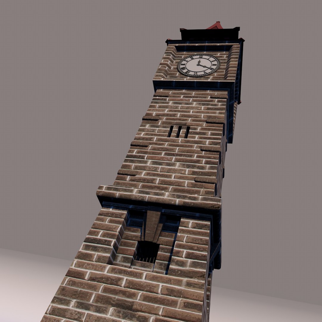 Ben Clock Yemen 3D Model TurboSquid 1321361