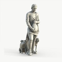Male Peasant Statue