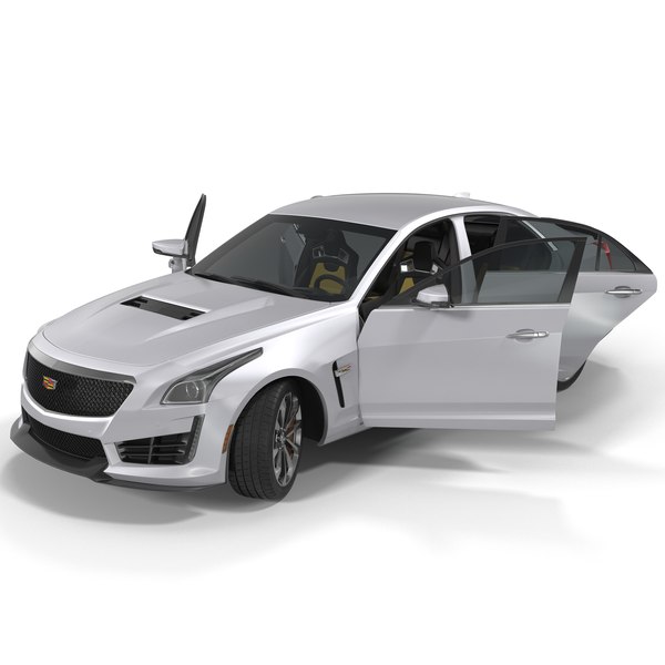 modelo 3d Cadillac CTS V 2016 Aparejado - TurboSquid 929777