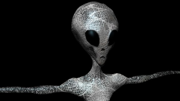 Alien Grey 3d Models For Download Turbosquid