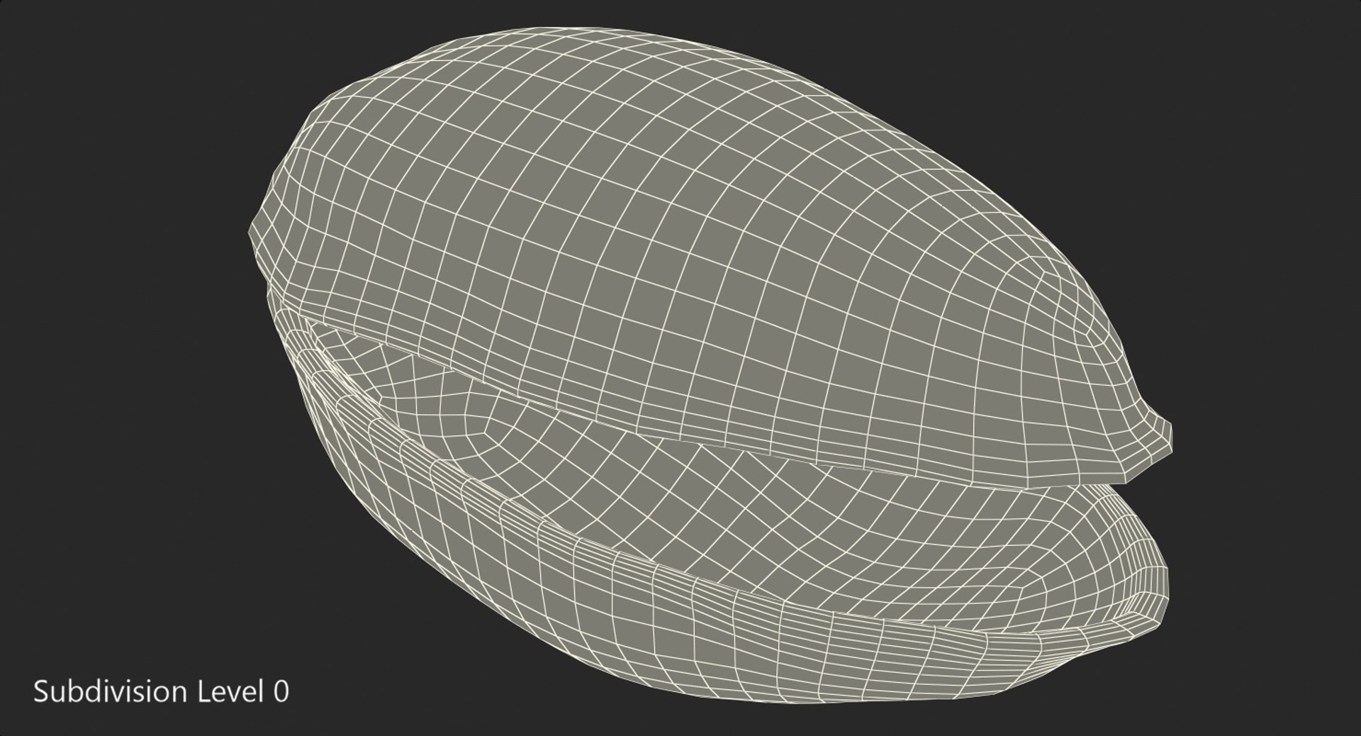 3d Model Pistachio Shell - Turbosquid 1429282