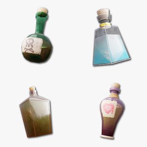 Asset Pack Vol 1 - Bottles