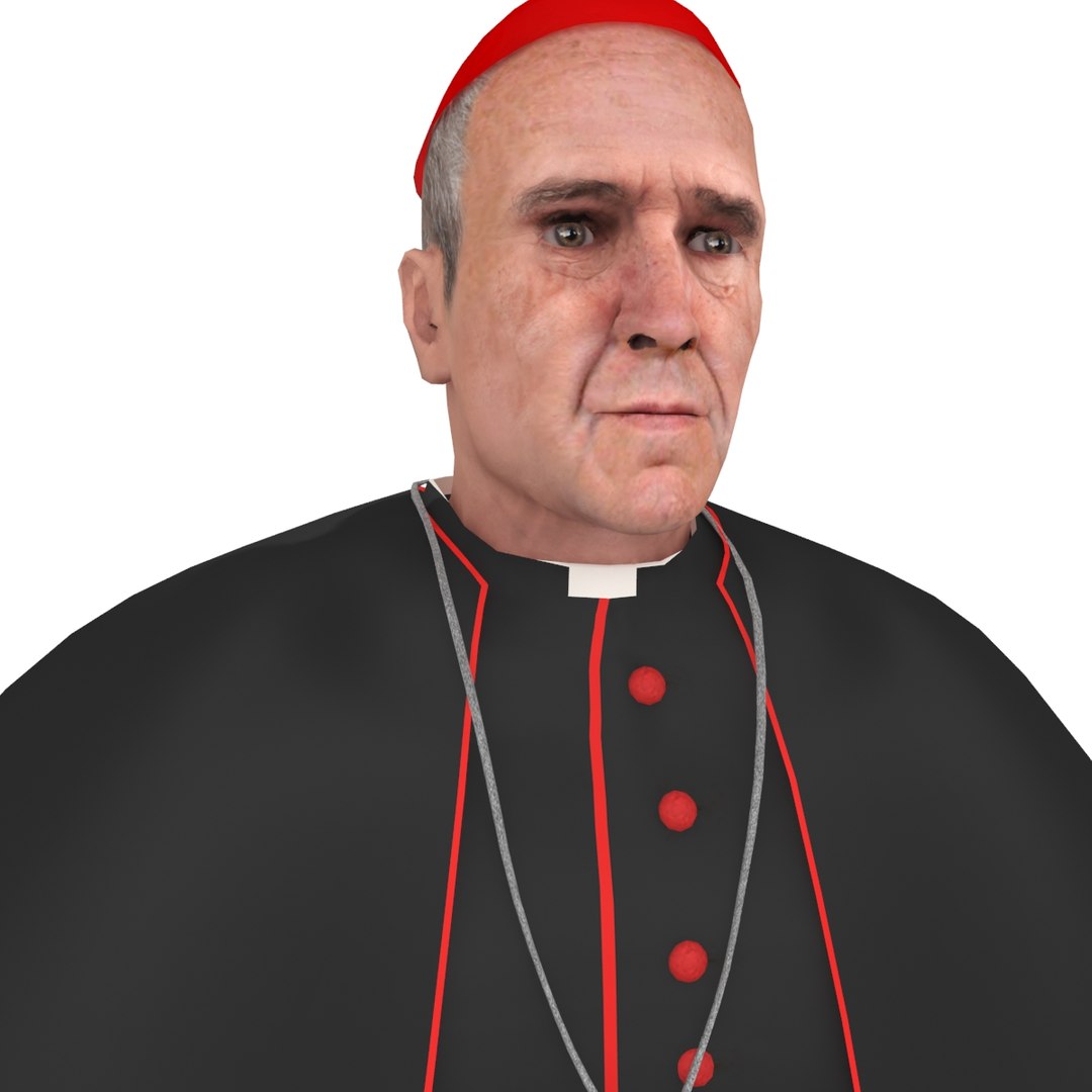 3D Catholic Priest Model - TurboSquid 1280242