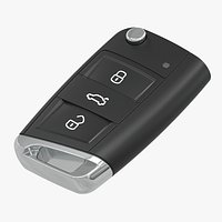 Car Key 02 Volkswagen