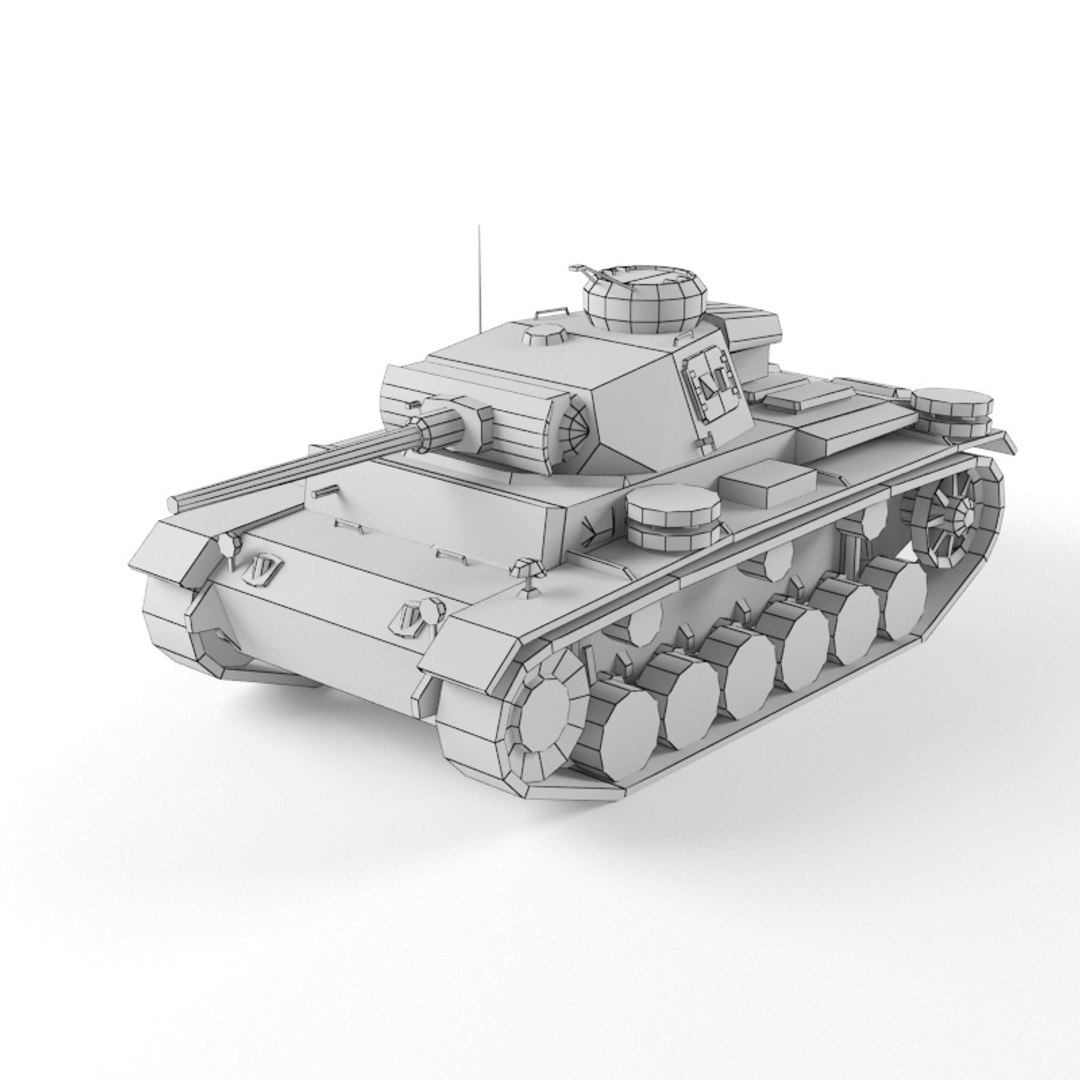 3d pz 1b 2f model