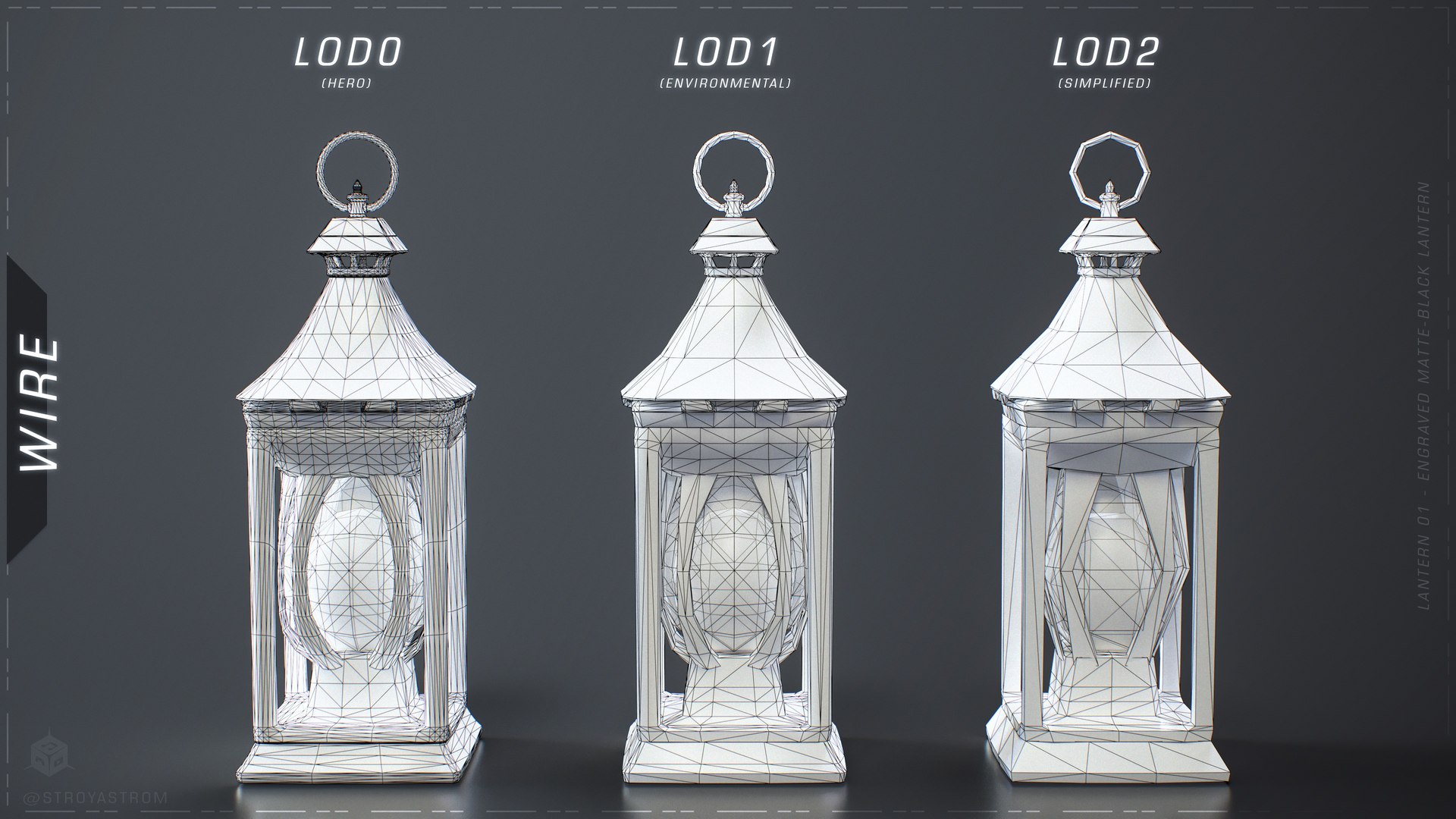 3D model Lantern 01 - Engraved Matte-Black Lantern https://p.turbosquid.com/ts-thumb/jw/KMnAvI/6j/lant01_lodswireframe/jpg/1780145774/1920x1080/fit_q87/d42b930172387660f1065b8aa5b3fd2a690dd434/lant01_lodswireframe.jpg