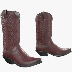 Red Western Boots