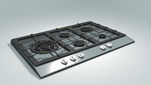 stove designed 3d 3ds