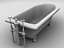 HiRes Victorian Clawfoot Bathtub